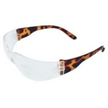 Lucy Safety Glasses w/ Tortoise Shell Frame/ Clear Anti Fog Lens